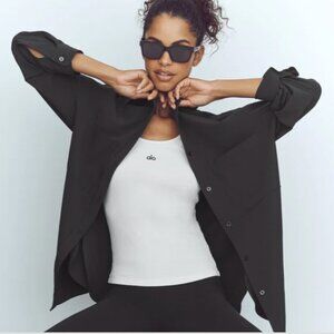 ALO Dreamscape Button Down Long Sleeve NWT